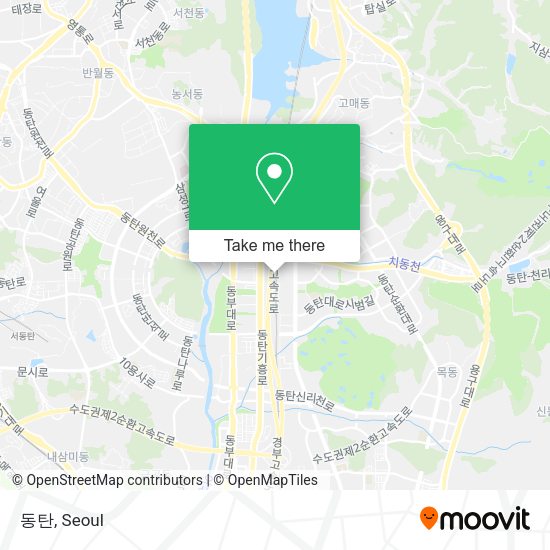 동탄 map