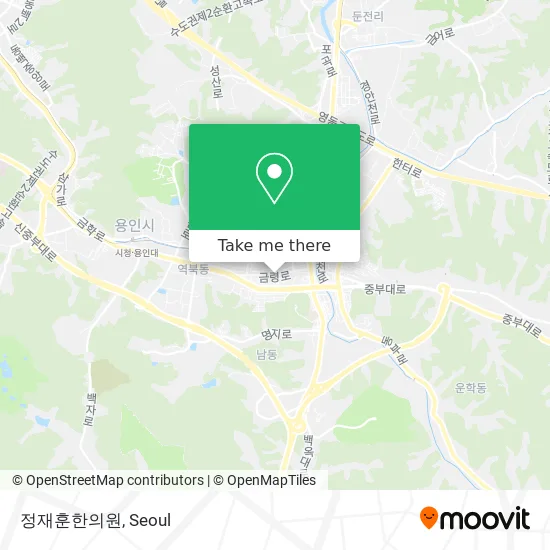 정재훈한의원 map