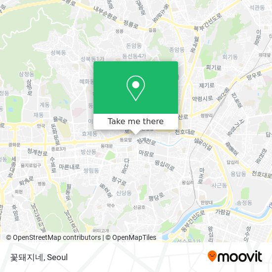 꽃돼지네 map