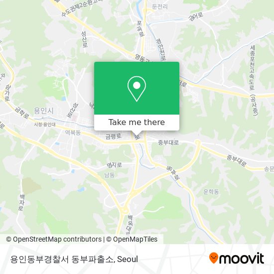 용인동부경찰서 동부파출소 map