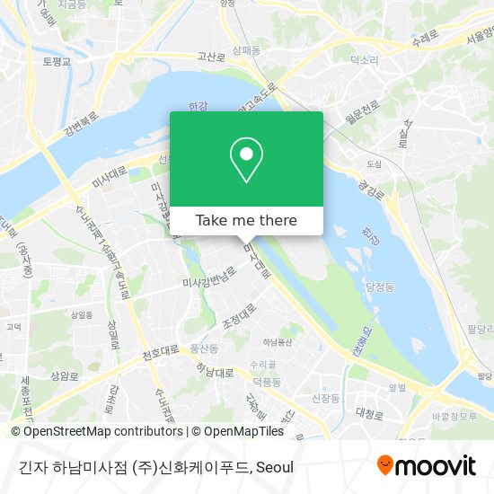 긴자 하남미사점 (주)신화케이푸드 map