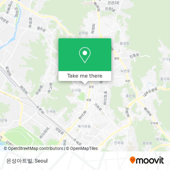 은성아트빌 map