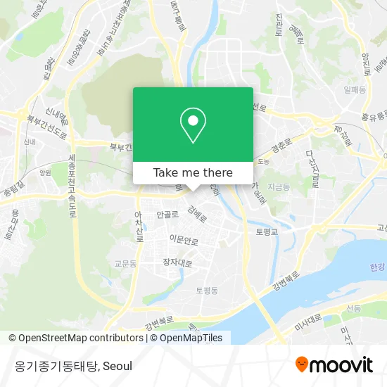 옹기종기동태탕 map