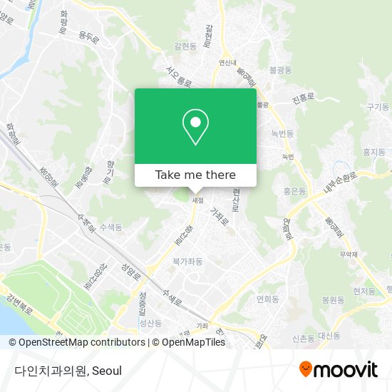 다인치과의원 map