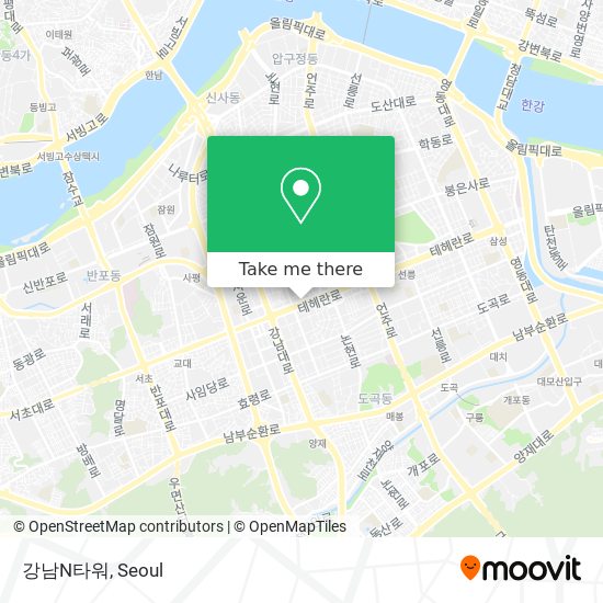 강남N타워 map