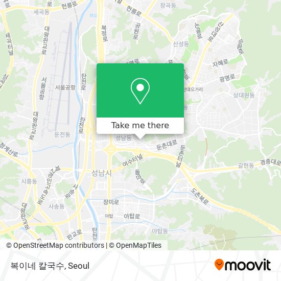 복이네 칼국수 map