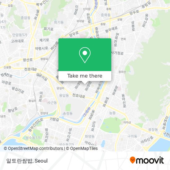 알토란쌈밥 map