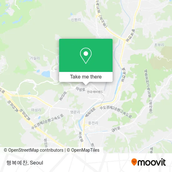 행복예찬 map