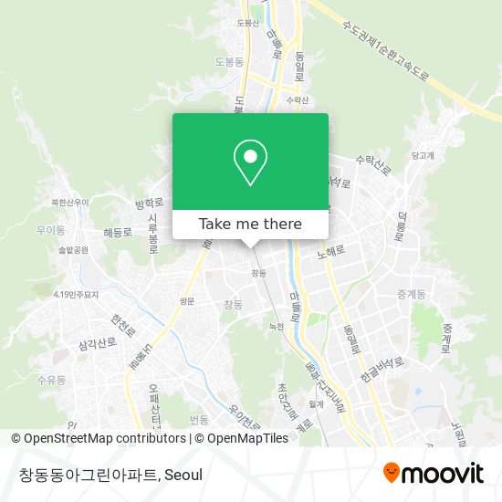 창동동아그린아파트 map