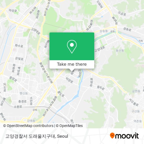 고양경찰서 도래울지구대 map