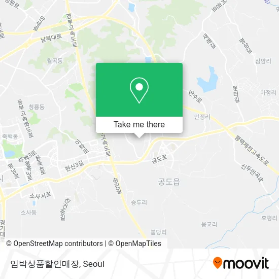 임박상품할인매장 map