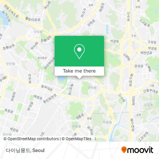 다이닝몽드 map