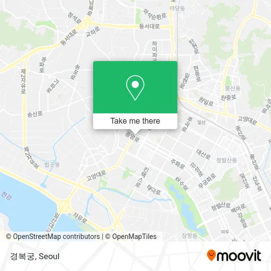경복궁 map
