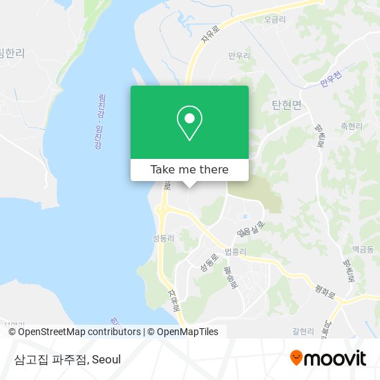 삼고집 파주점 map