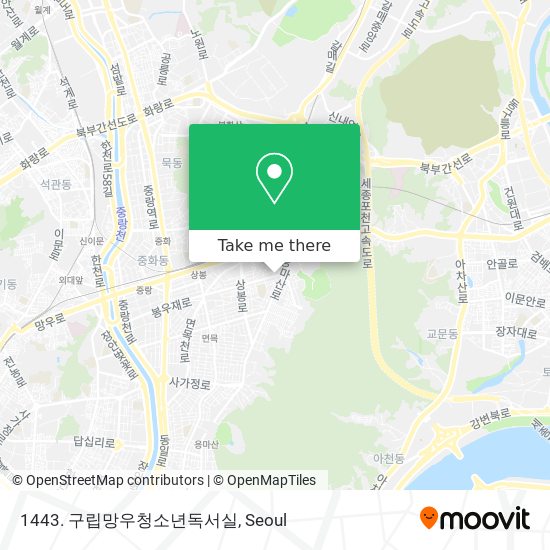 1443. 구립망우청소년독서실 map