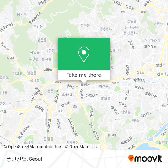 풍산산업 map