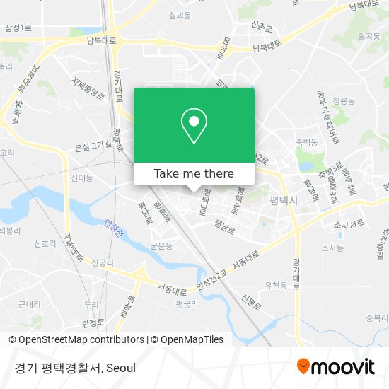 경기 평택경찰서 map