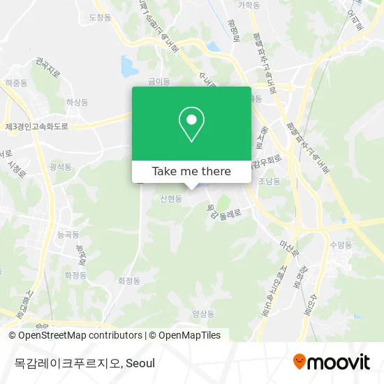 목감레이크푸르지오 map