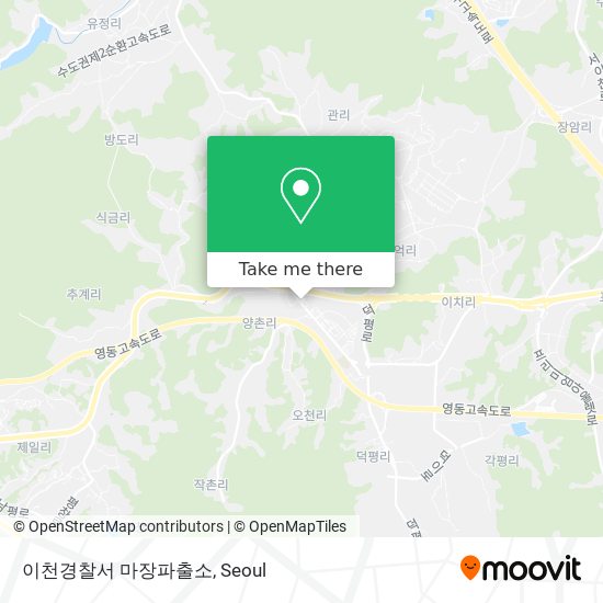 이천경찰서 마장파출소 map