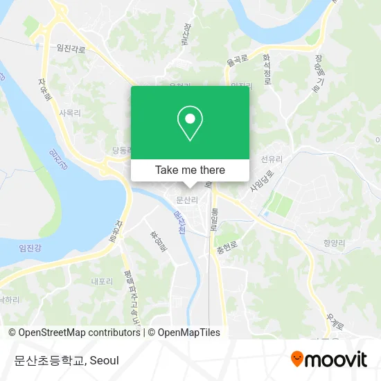 문산초등학교 map