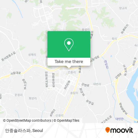 안중솔라스파 map