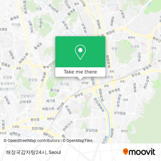 해장국감자탕24시 map