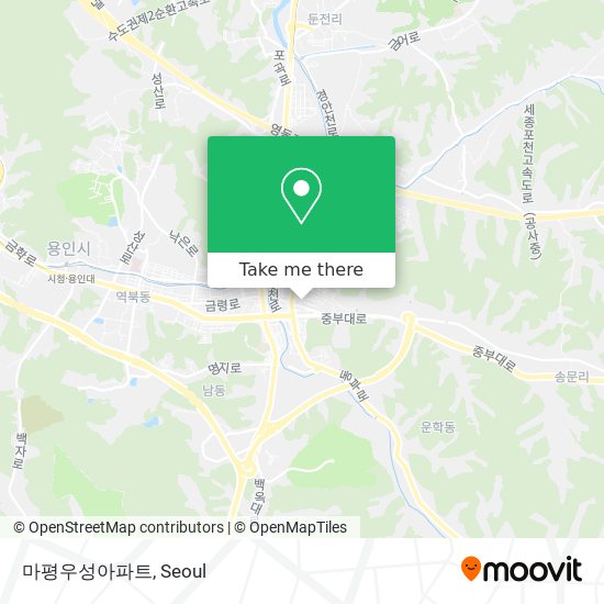 마평우성아파트 map