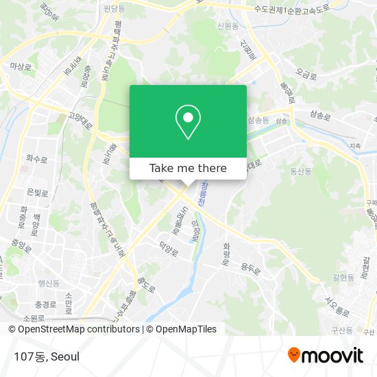 107동 map