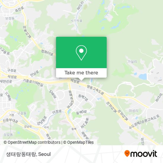 생태랑동태랑 map
