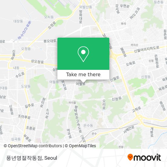 풍년명절작동점 map