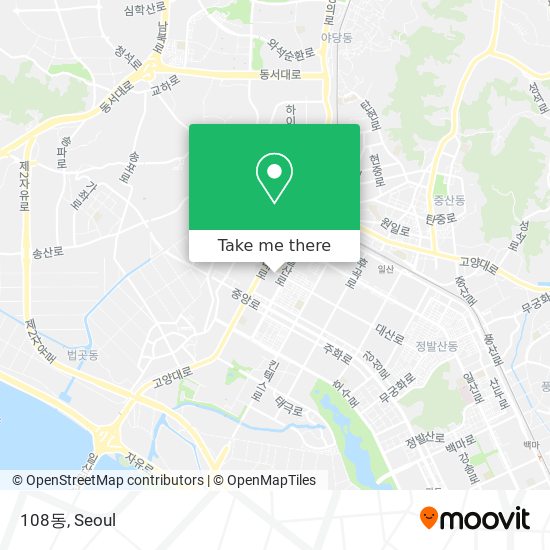 108동 map