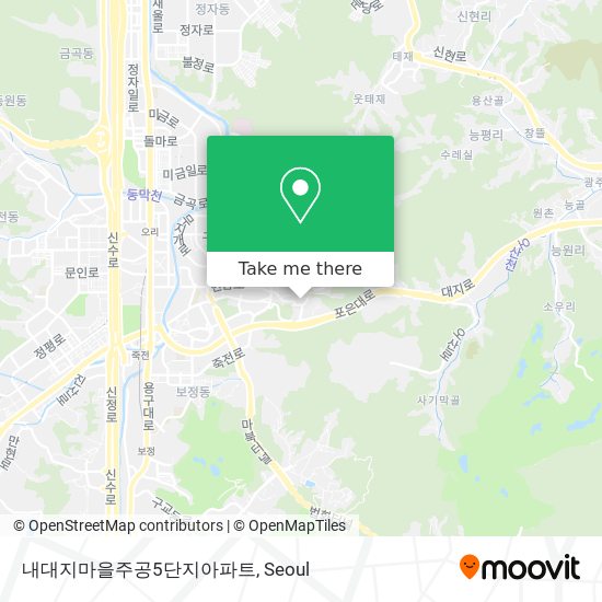 내대지마을주공5단지아파트 map