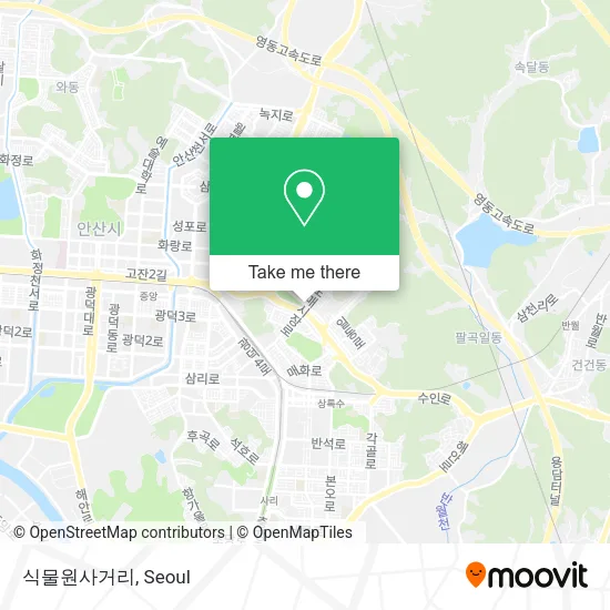 식물원사거리 map