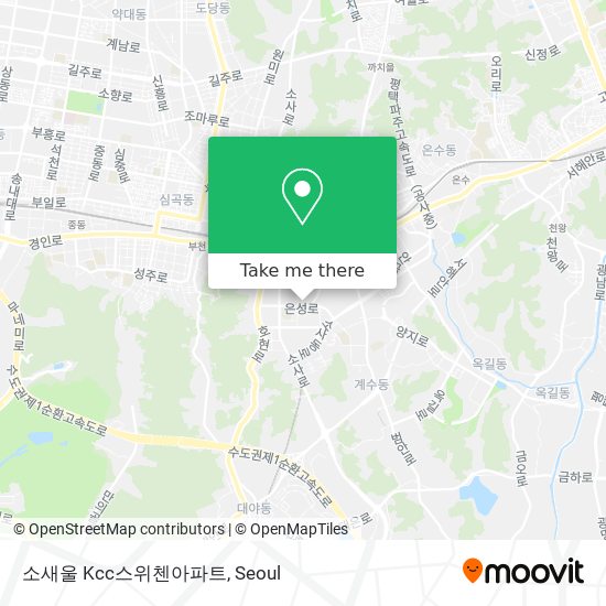 소새울 Kcc스위첸아파트 map