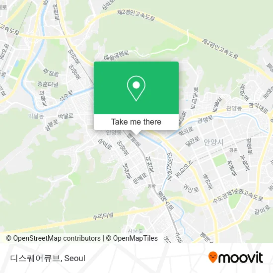 디스퀘어큐브 map