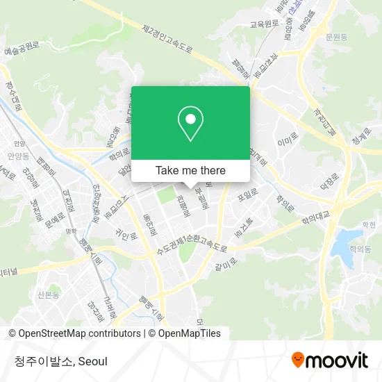 청주이발소 map