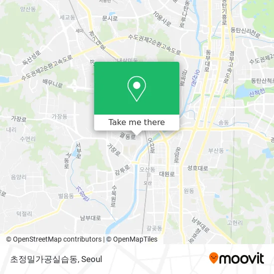초정밀가공실습동 map