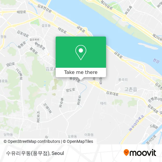 수유리우동(풍무점) map