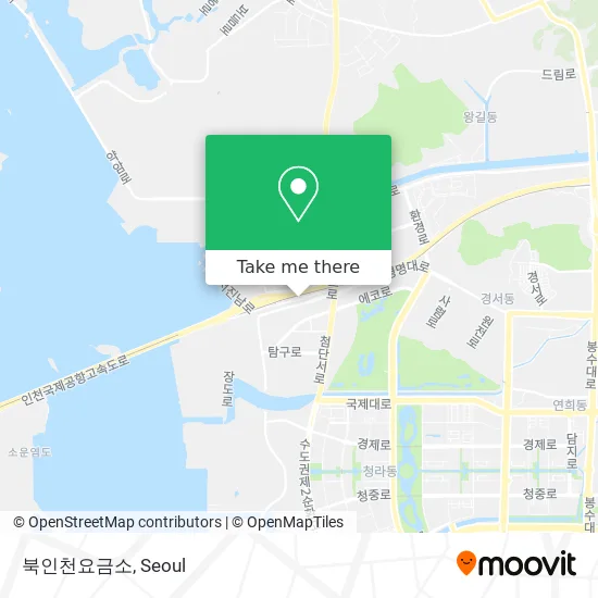 북인천요금소 map