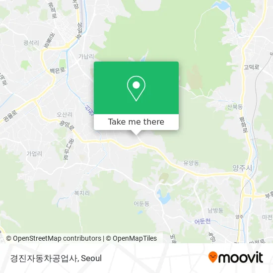 경진자동차공업사 map
