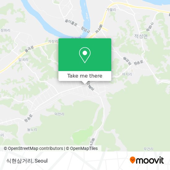 식현삼거리 map