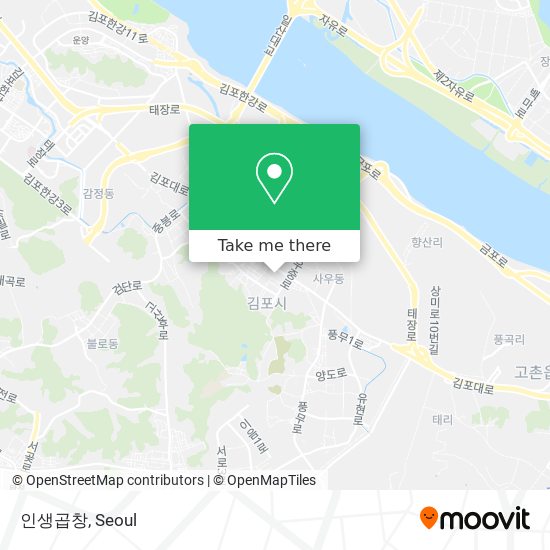 인생곱창 map