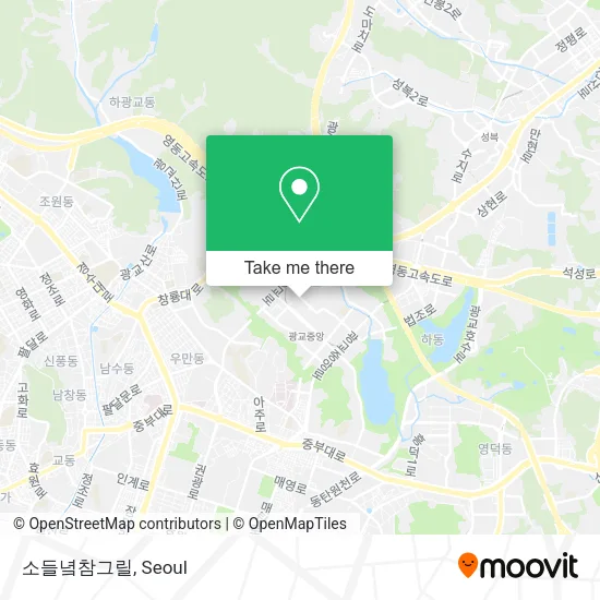 소들녘참그릴 map
