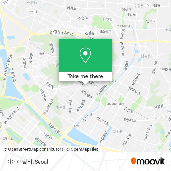 아이패밀리 map