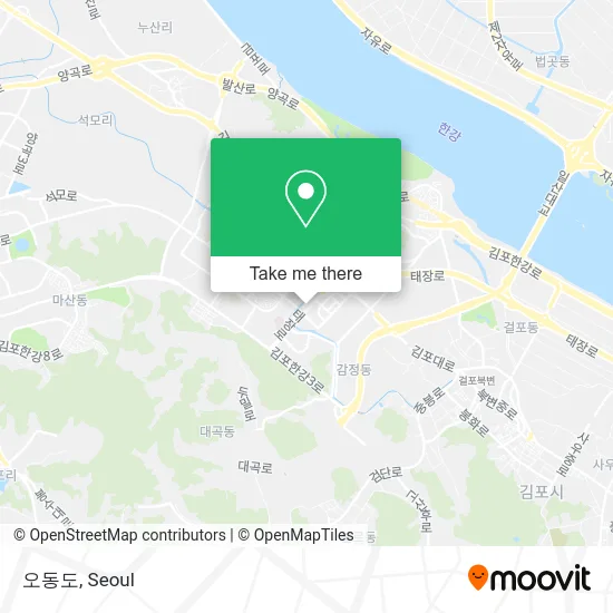 오동도 map