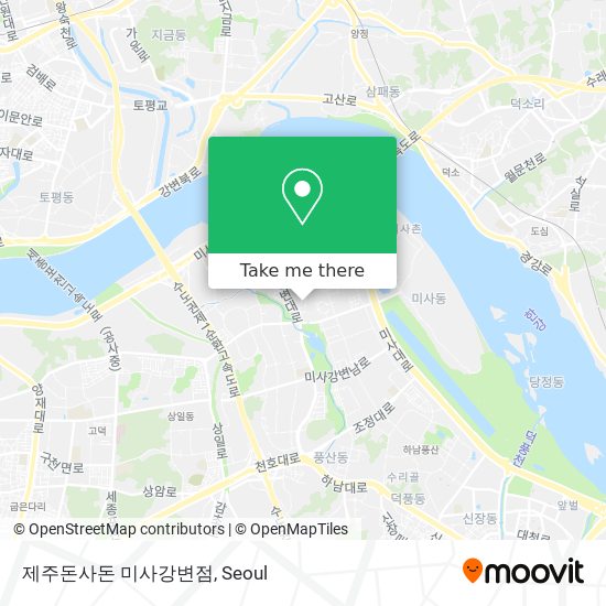 제주돈사돈 미사강변점 map