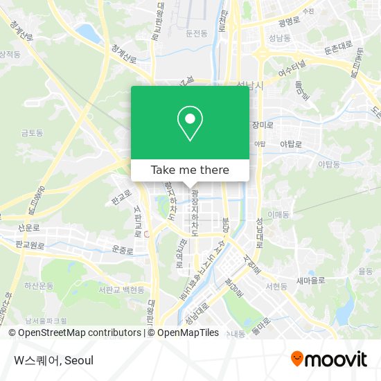 W스퀘어 map