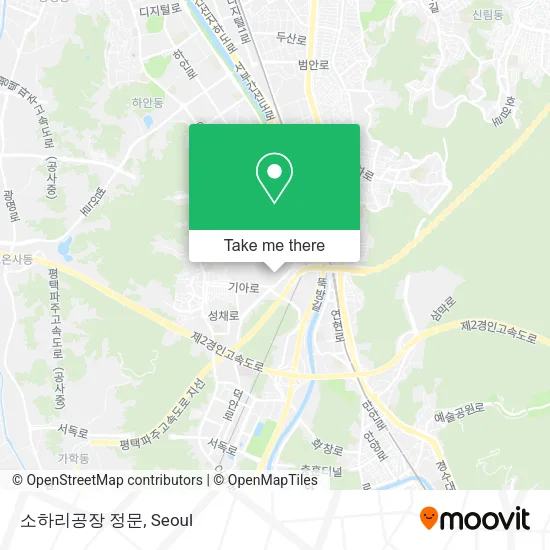 소하리공장 정문 map