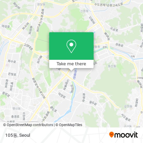 105동 map