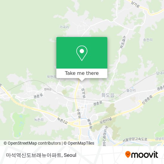 마석역신도브래뉴아파트 map